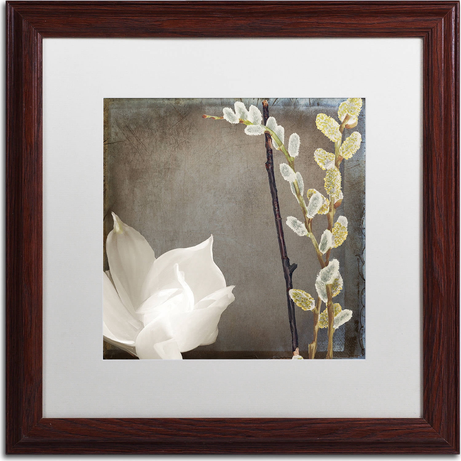 Trademark Fine Art "India II" Canvas Art by Color Bakery, White Matte, Wood Frame
