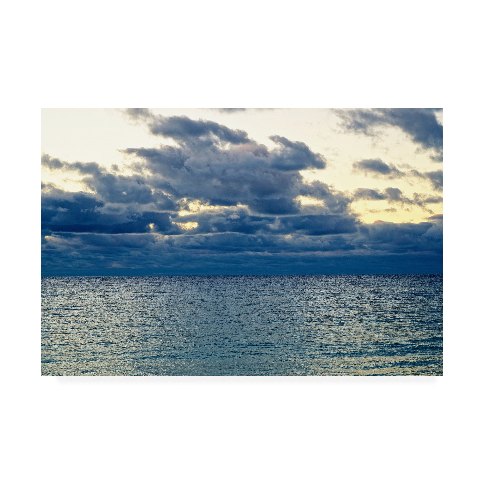 Trademark Fine Art 'Indian Ocean Blues' Canvas Art by Deborah Loeb Bohre