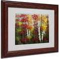 thumbnail image 1 of Trademark Fine Art "Indian Summer" Canvas Art by Rio, Wood Frame, 1 of 5
