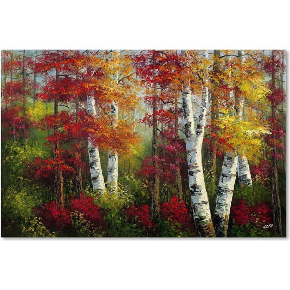 Trademark Fine Art "Indian Summer" Canvas Art by Rio