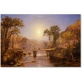 thumbnail image 1 of Trademark Fine Art "Indian Summer on Delaware River" Canvas Art by Jasper Cropsey, 1 of 3