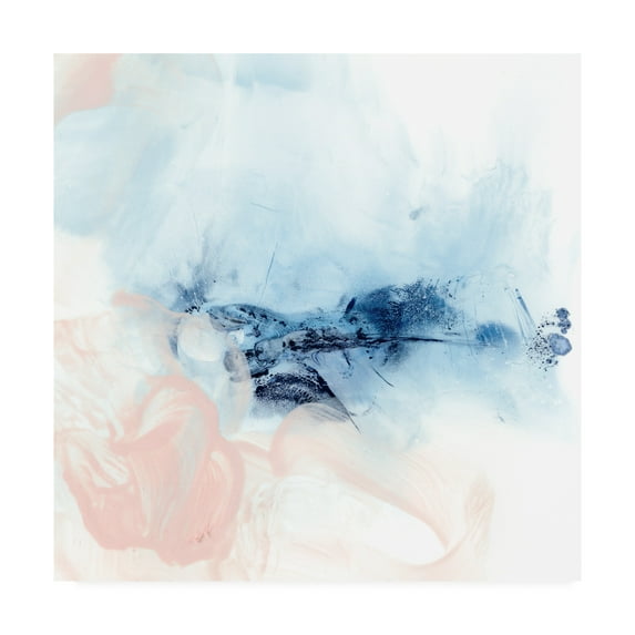 Trademark Fine Art 'Indigo And Blush I' Canvas Art by Ethan Harper