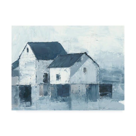 Trademark Fine Art 'Indigo Barns I' Canvas Art by Ethan Harper