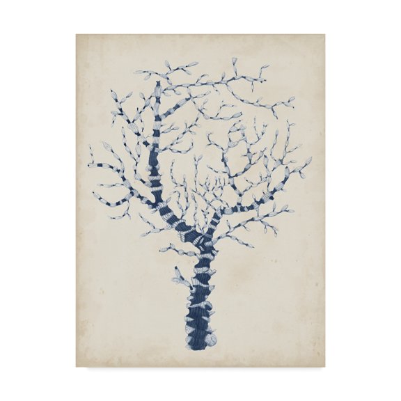 Trademark Fine Art 'Indigo Coral II' Canvas Art by Vision Studio
