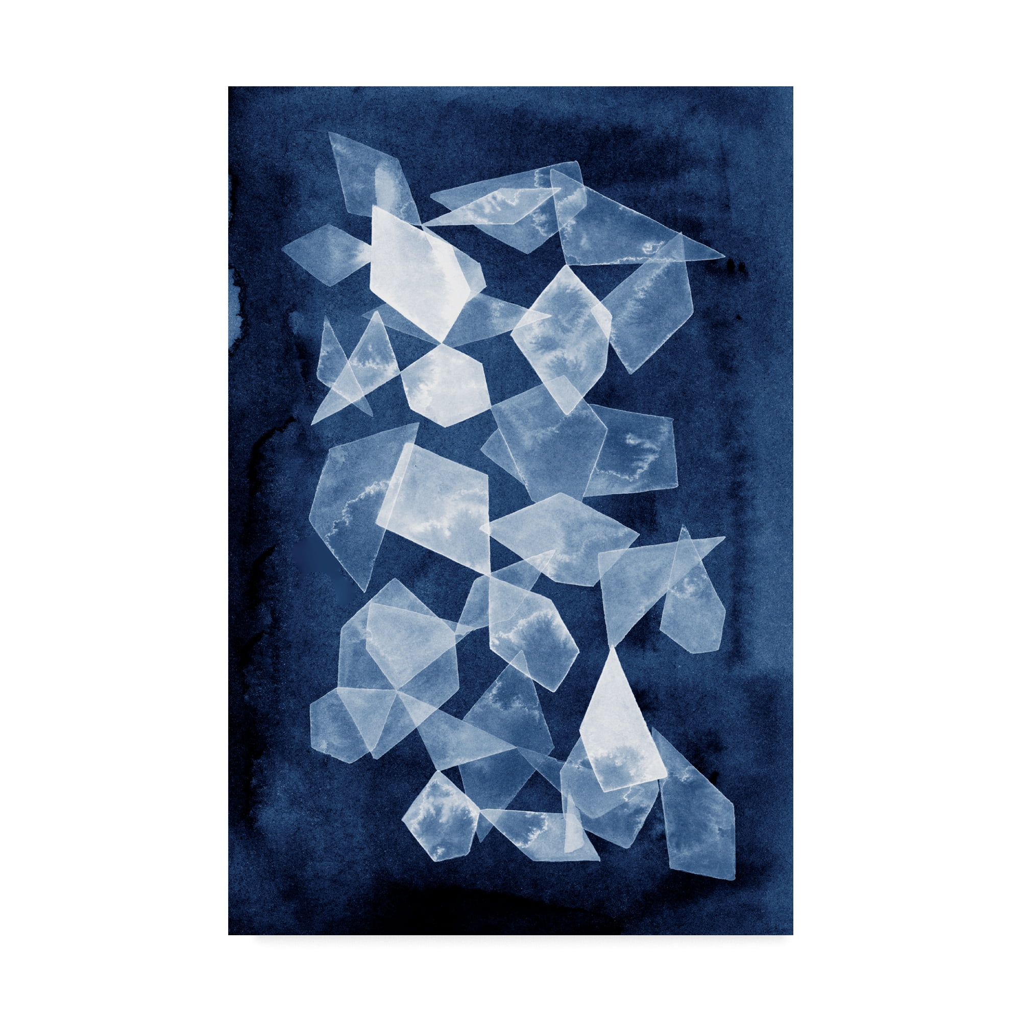 Trademark Fine Art 'Indigo Glass I' Canvas Art by Grace Popp