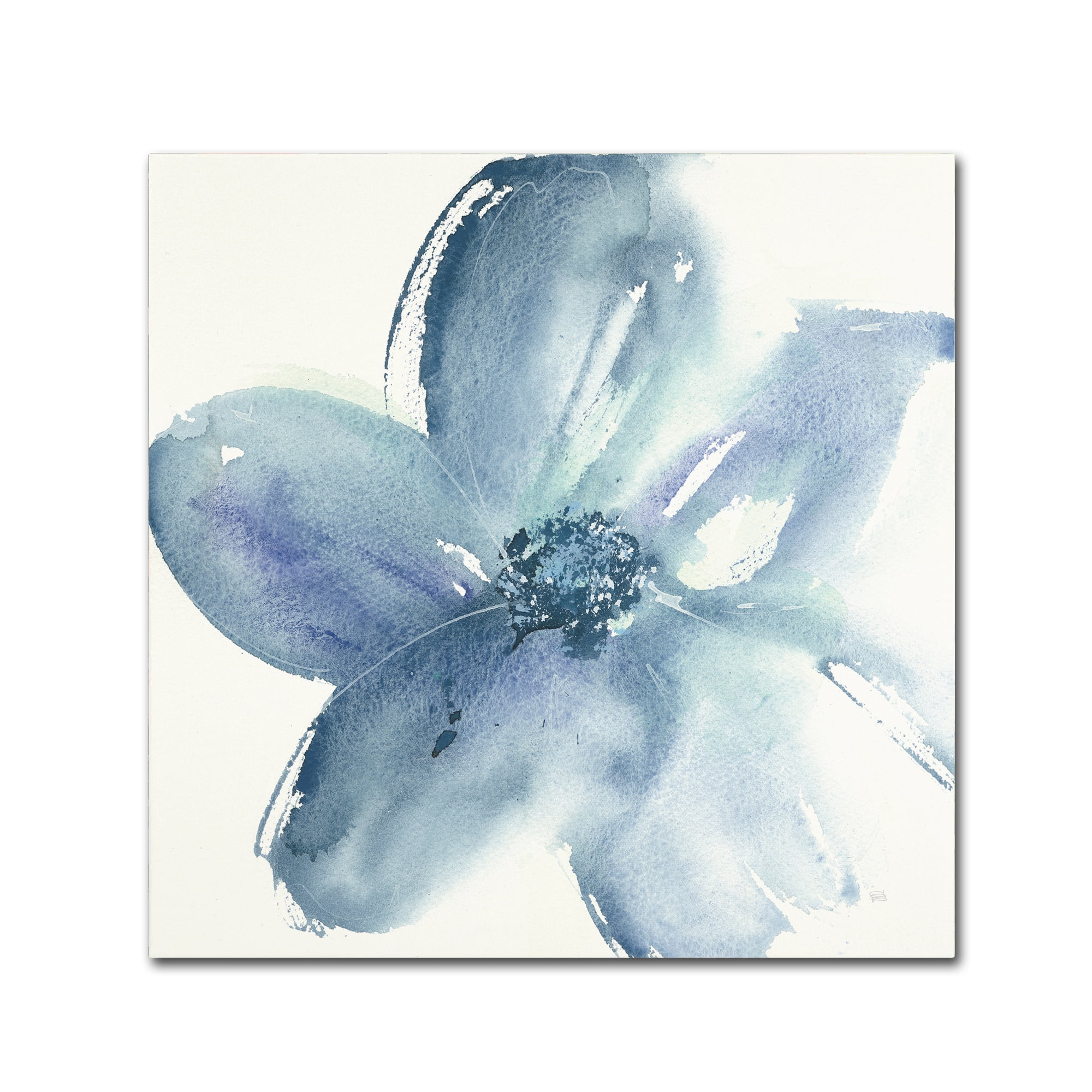 Trademark Fine Art 'Indigo Mint I' Canvas Art by Chris Paschke