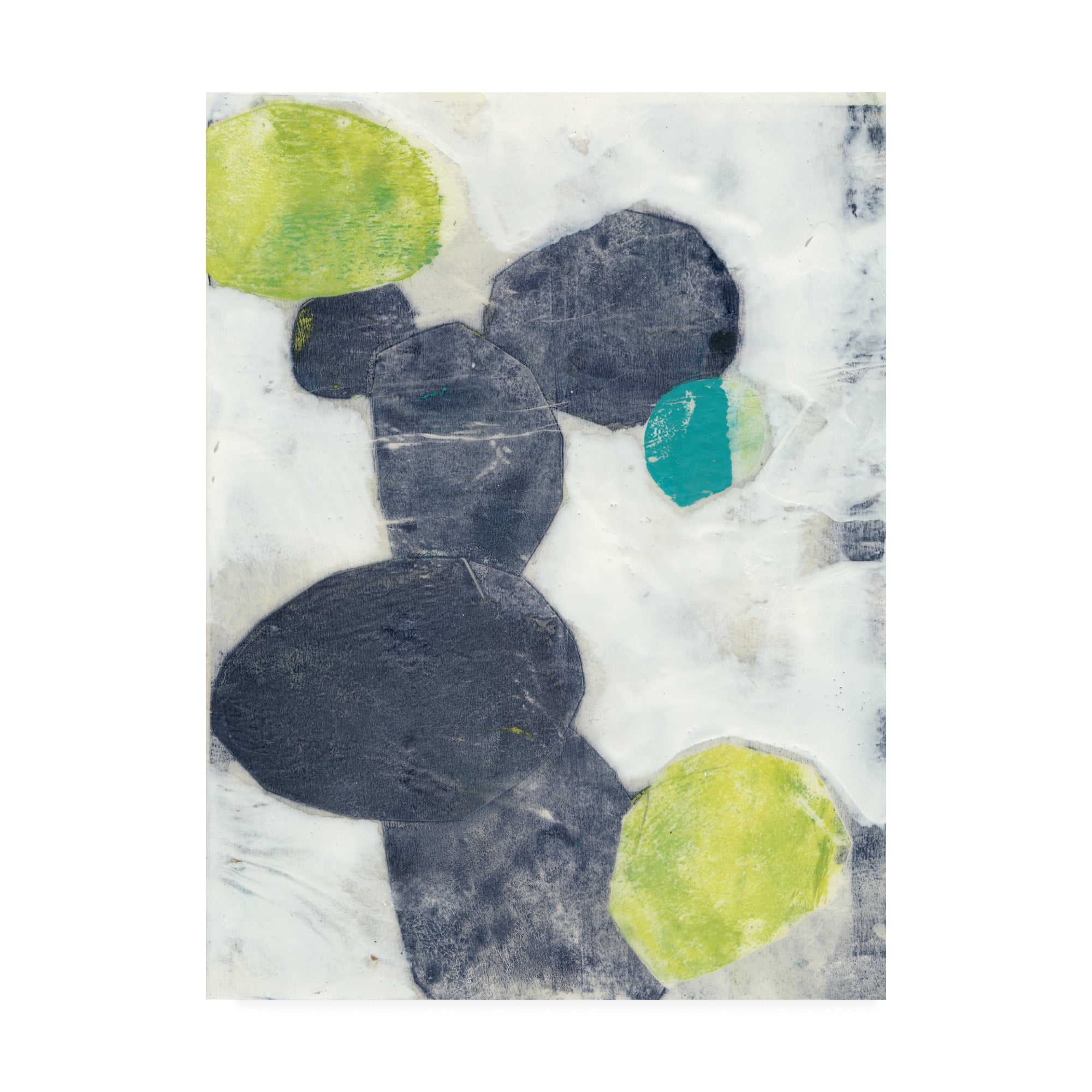 Trademark Fine Art 'Indigo Orbs II' Canvas Art by Jennifer Goldberger