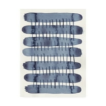 Trademark Fine Art 'Indigo Stitchy I' Canvas Art by Nikki Galapon