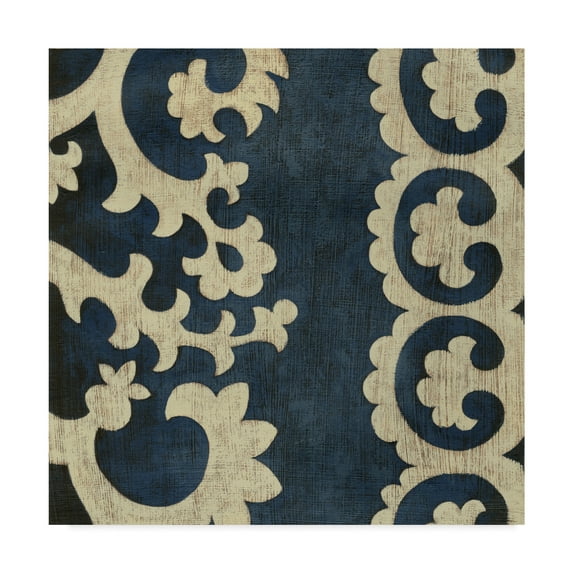 Trademark Fine Art 'Indigo Suzan I' Canvas Art by Chariklia Zarris