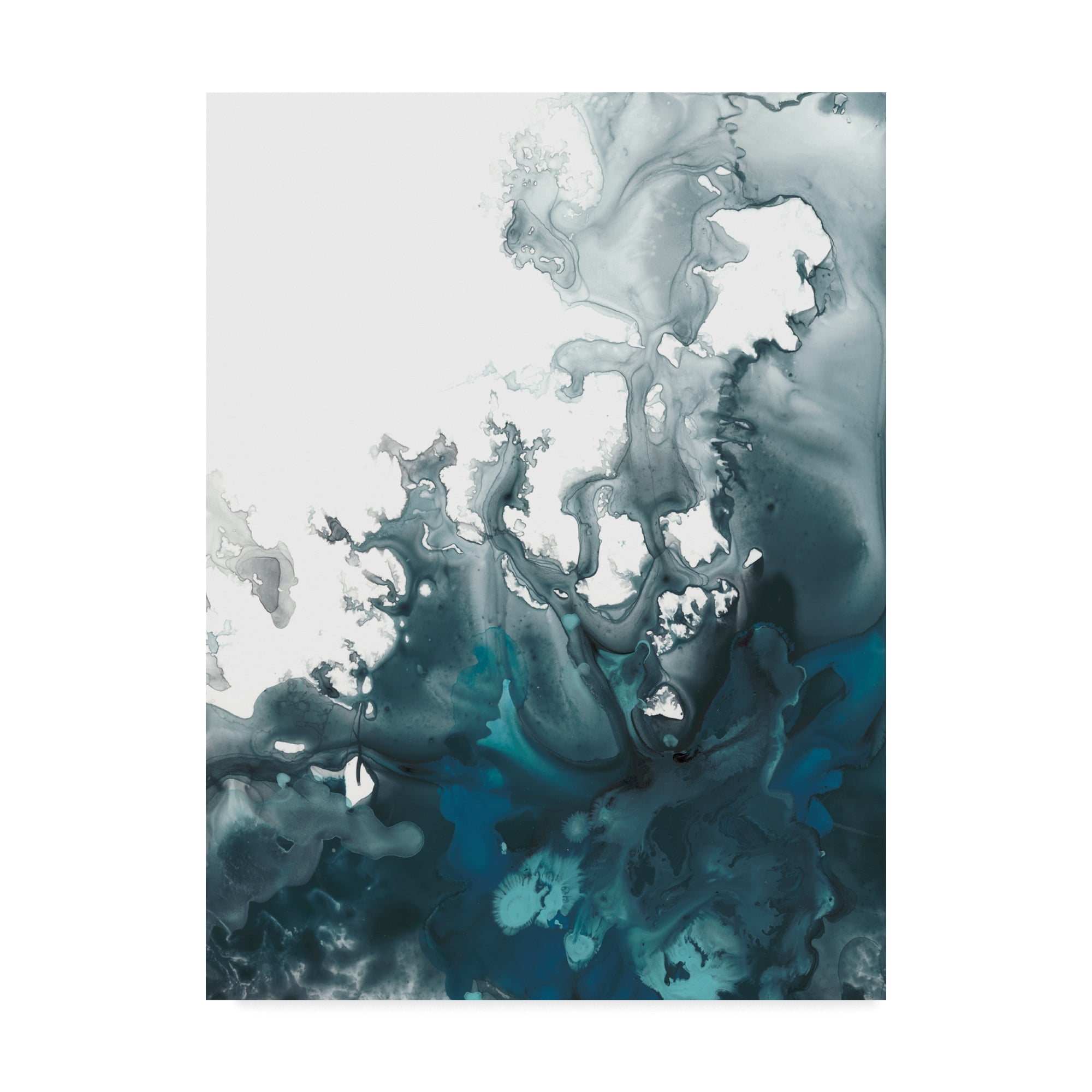 Trademark Fine Art 'Indigo Tempest I' Canvas Art by June Erica Vess