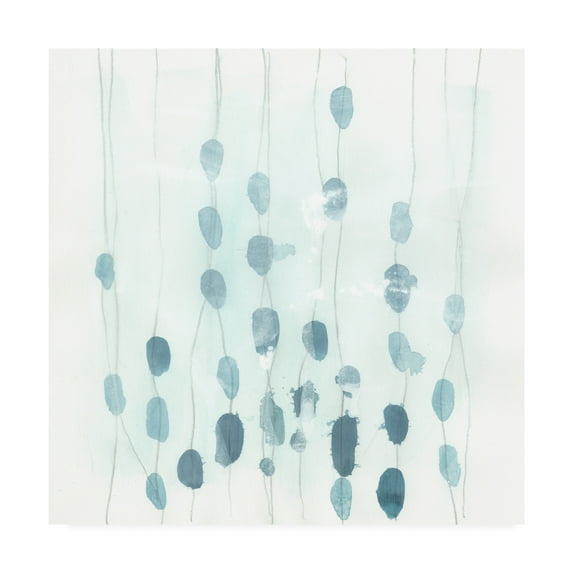 Trademark Fine Art 'Indigo Threads I' Canvas Art by June Erica Vess