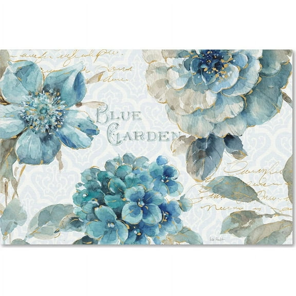 Trademark Fine Art Lisa Audit Indigold I Canvas Wall Art - 12x19