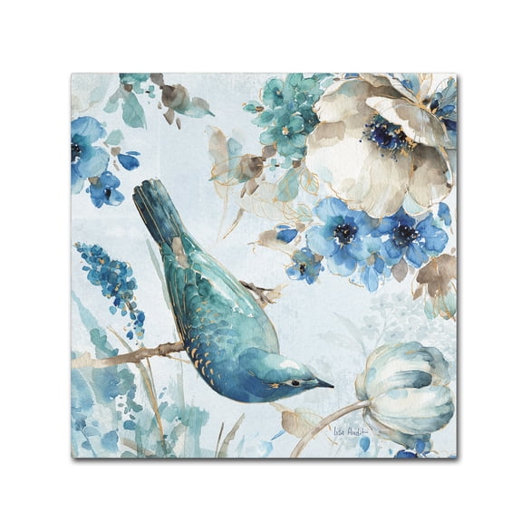 Trademark Fine Art "Indigold II" Canvas Art by Lisa Audit