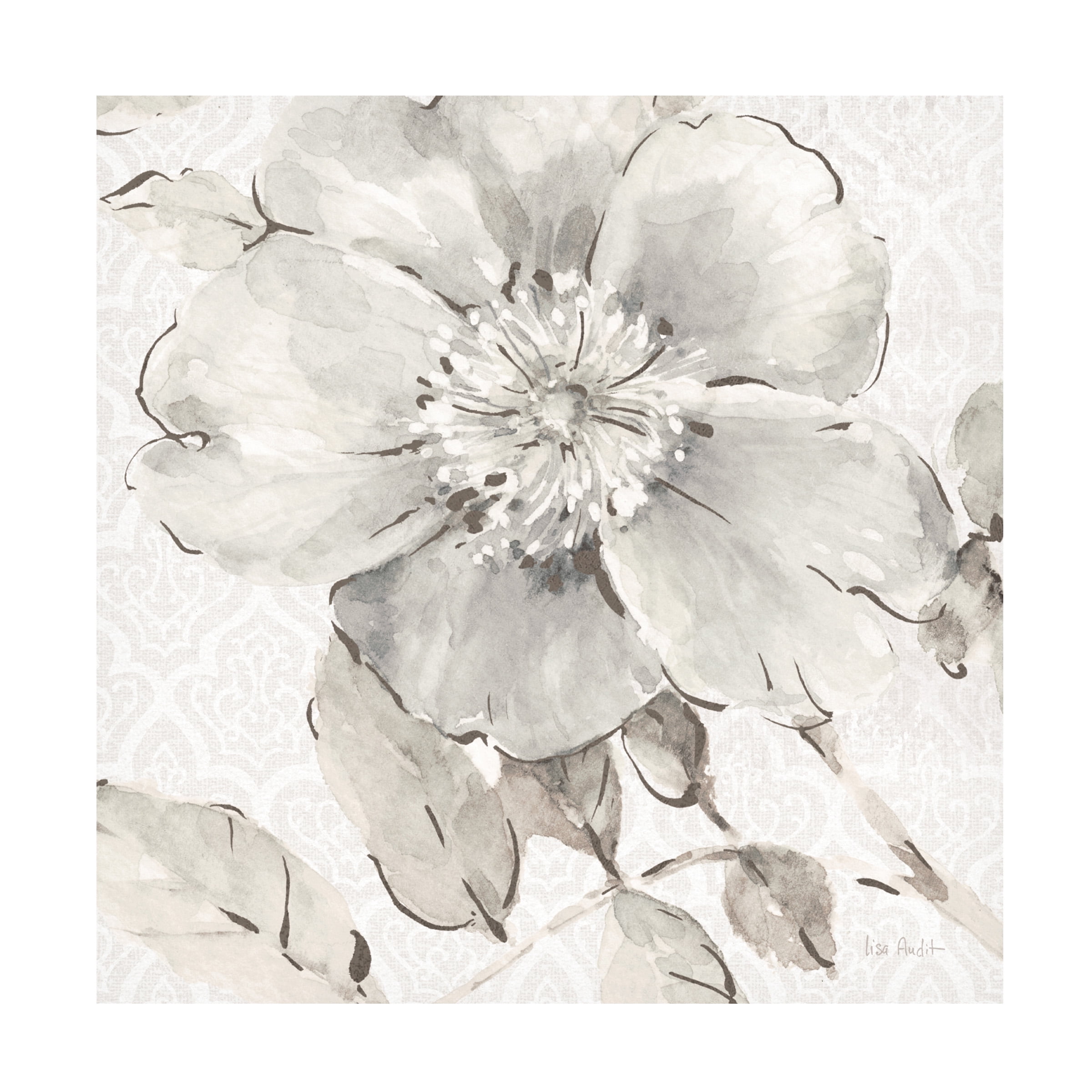 Trademark Fine Art 'Indigold V Gray' Canvas Art by Lisa Audit