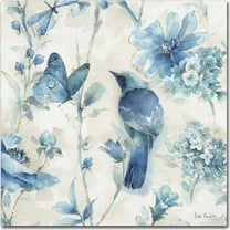 Trademark Fine Art "Indigold XII" Canvas Art by Lisa Audit