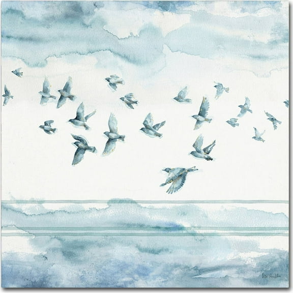 Trademark Fine Art "Indigold XXII" Canvas Art by Lisa Audit