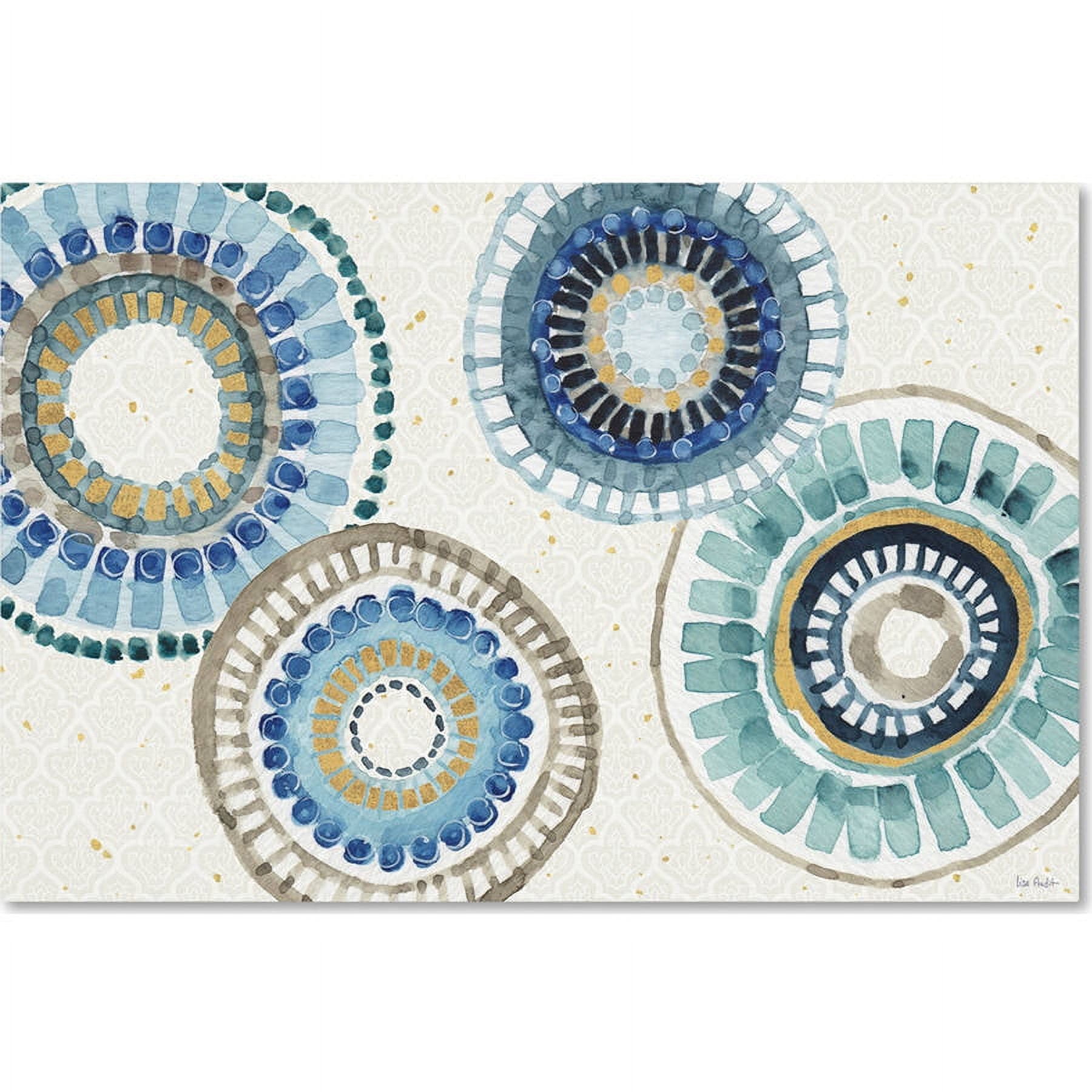 Trademark Fine Art "Indigold XXV" Canvas Art by Lisa Audit