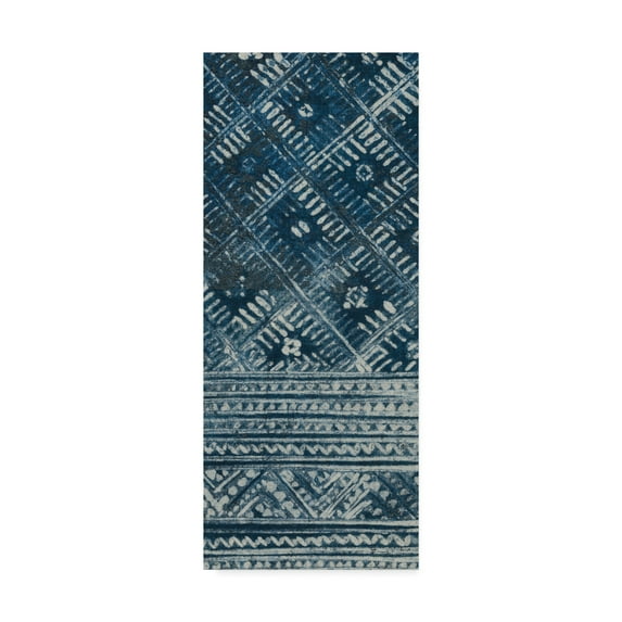 Trademark Fine Art 'Indochina Batik II Crop' Canvas Art by Wild Apple Portfolio