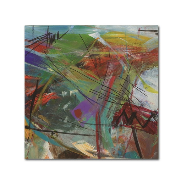 Trademark Fine Art 'Inescapable V' Canvas Art by Shana Dominguez
