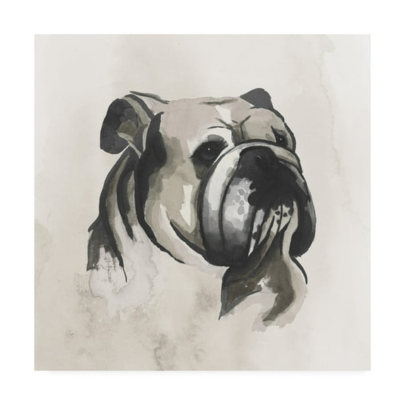 Trademark Fine Art 'Inked Dogs III' Canvas Art by Grace Popp