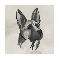 Trademark Fine Art 'Inked Dogs IV' Canvas Art by Grace Popp