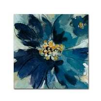 Trademark Fine Art 'Inky Floral III' Canvas Art by Silvia Vassileva