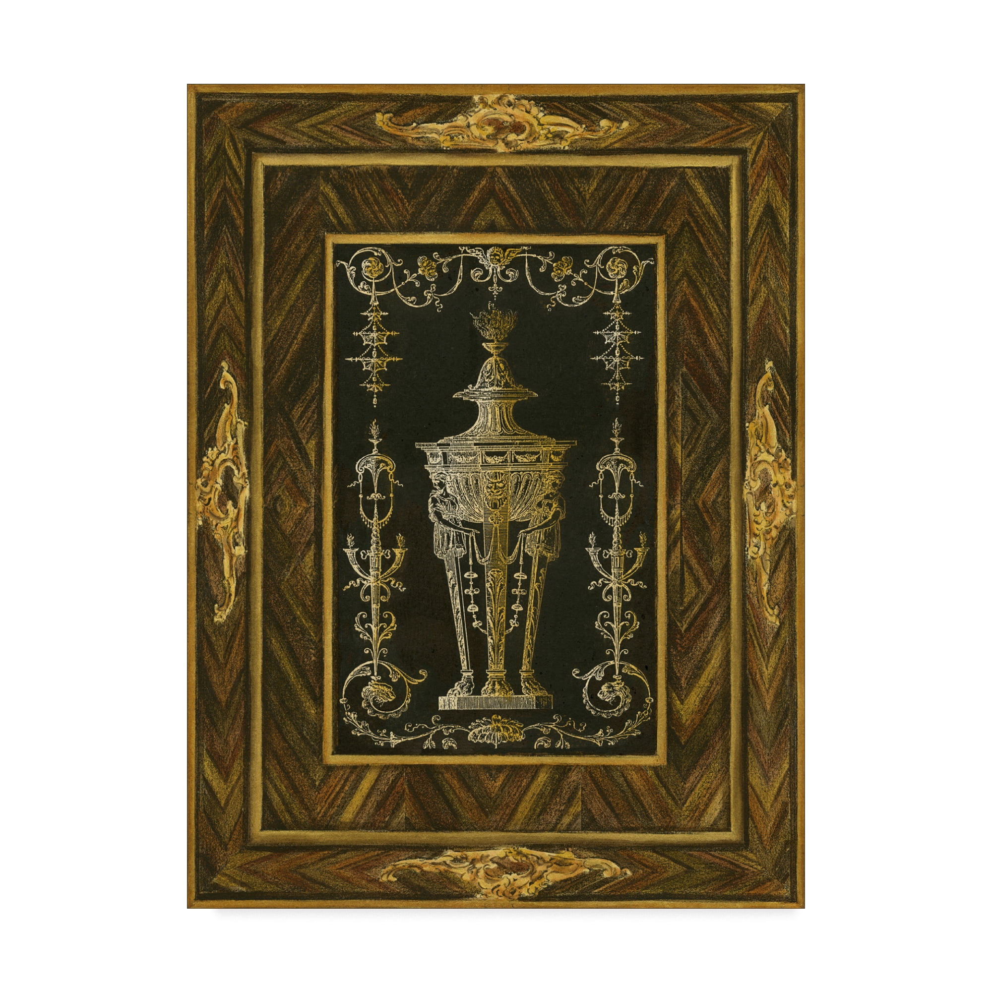 Trademark Fine Art 'Inlay Study II' Canvas Art by Unknown