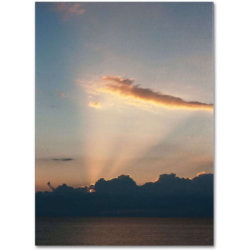Trademark Fine Art "Inspiration Sunset" Canvas Art by Kurt Shaffer