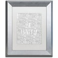 thumbnail image 1 of Trademark Fine Art "Inspirational Quotes 31" Canvas Art by Hello Angel, White Matte, Silver Frame, 1 of 4