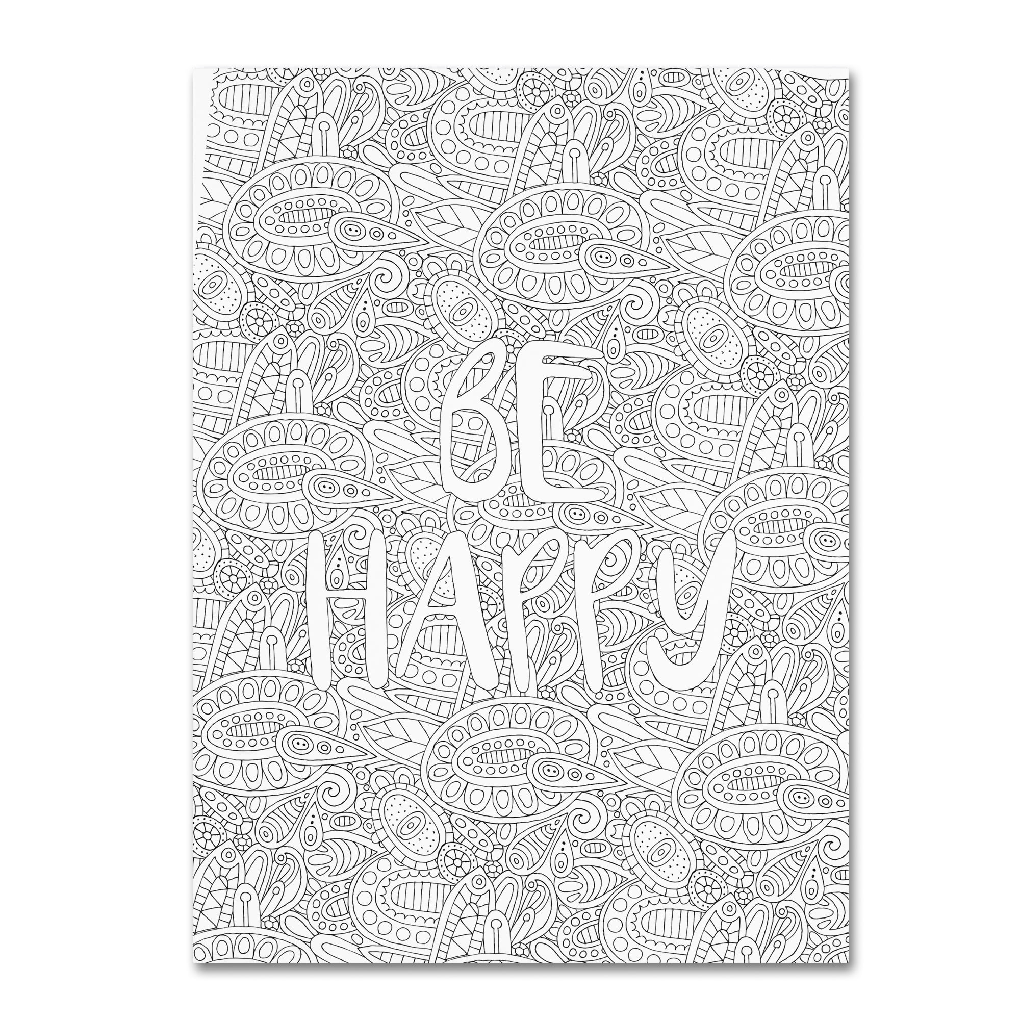 Trademark Fine Art "Inspirational Quotes 31" Canvas Art by Hello Angel