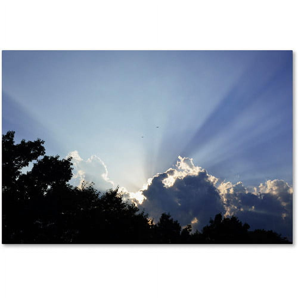 Trademark Fine Art "Inspirational Sky" Canvas Art by Kurt Shaffer