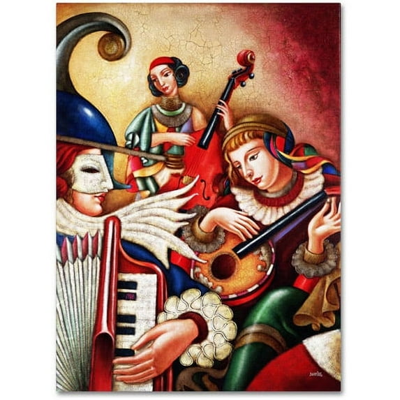 Trademark Fine Art "Inspiriacion" Canvas Art by Edgar Barrios