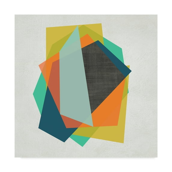 Trademark Fine Art 'Integer I' Canvas Art by Chariklia Zarris