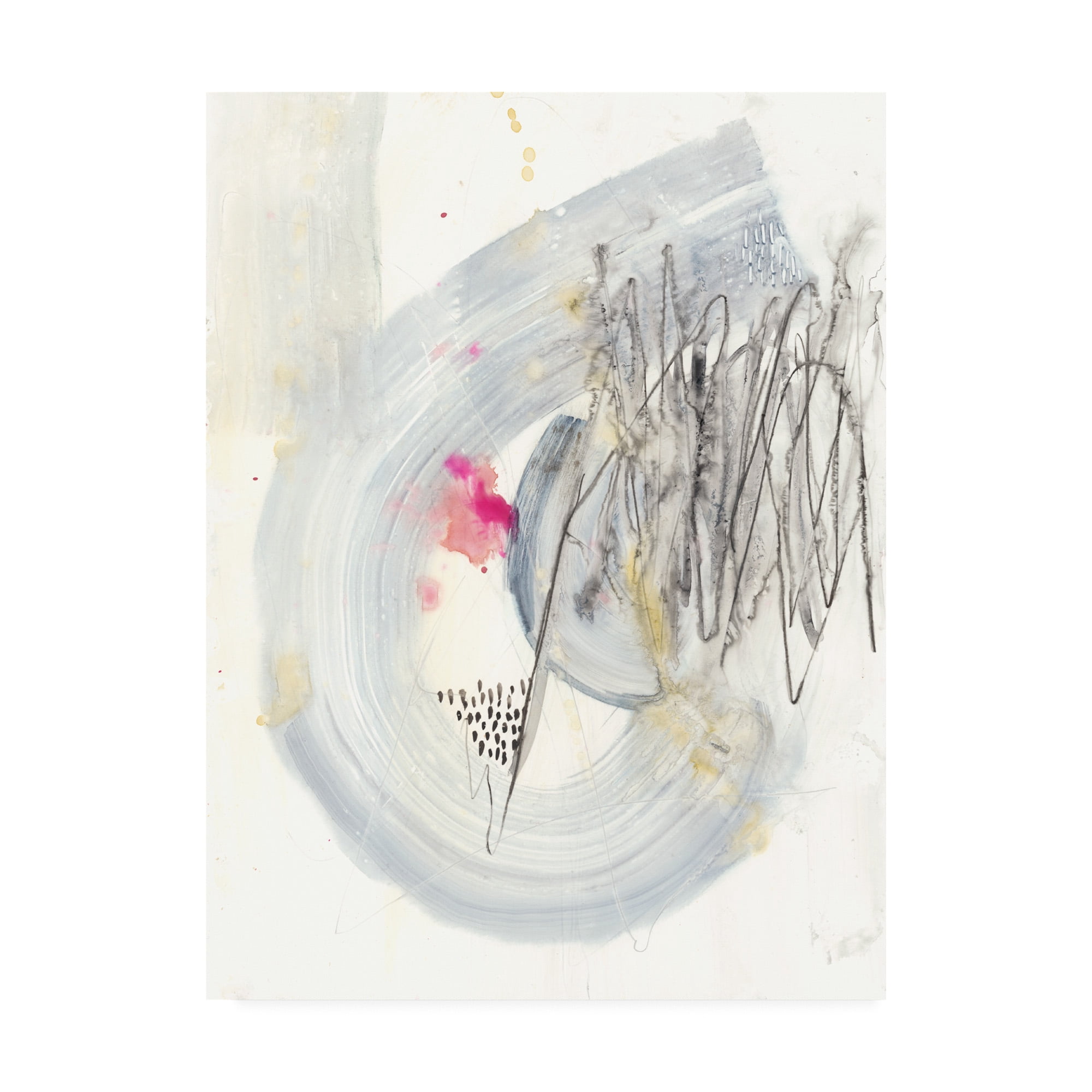 Trademark Fine Art 'Intentions I' Canvas Art by Jennifer Goldberger