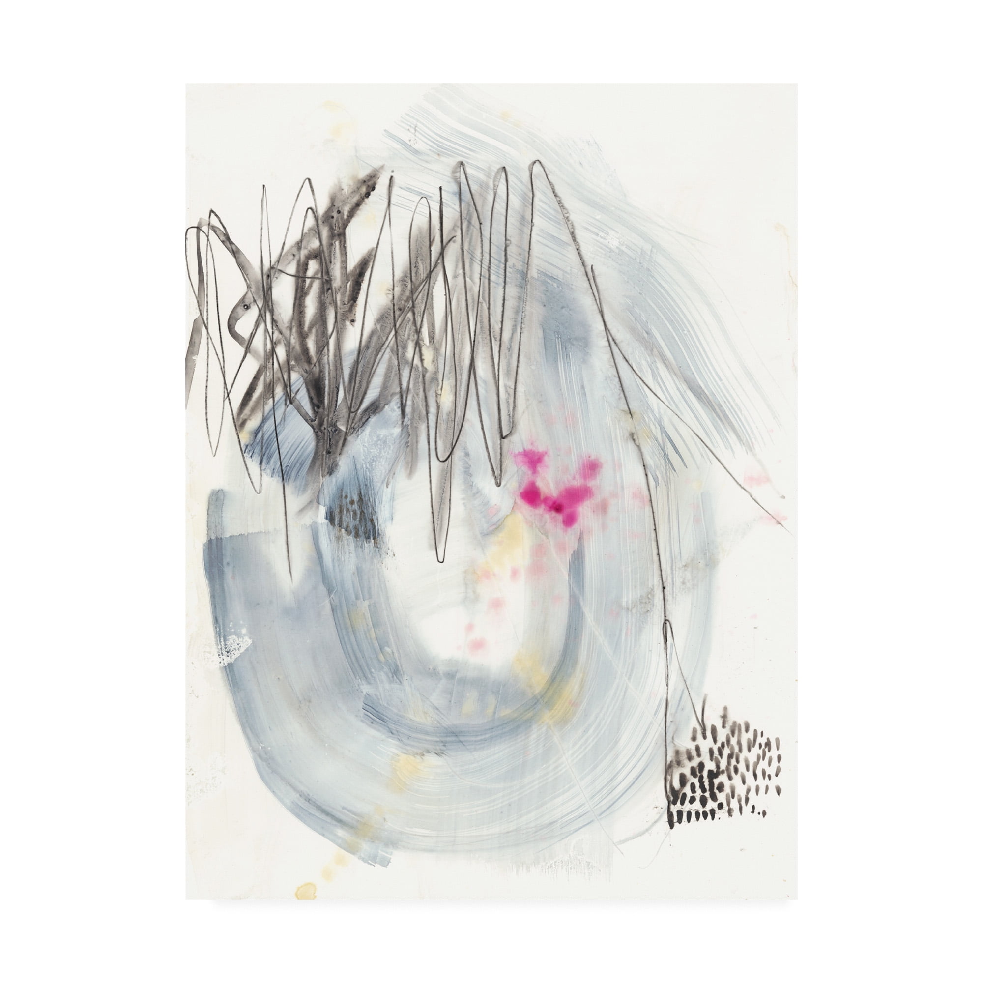 Trademark Fine Art 'Intentions II' Canvas Art by Jennifer Goldberger