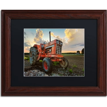 Trademark Fine Art "International" Canvas Art by Jason Shaffer, Black Matte, Wood Frame
