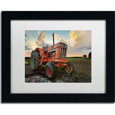 Trademark Fine Art "International" Canvas Art by Jason Shaffer, White Matte, Black Frame