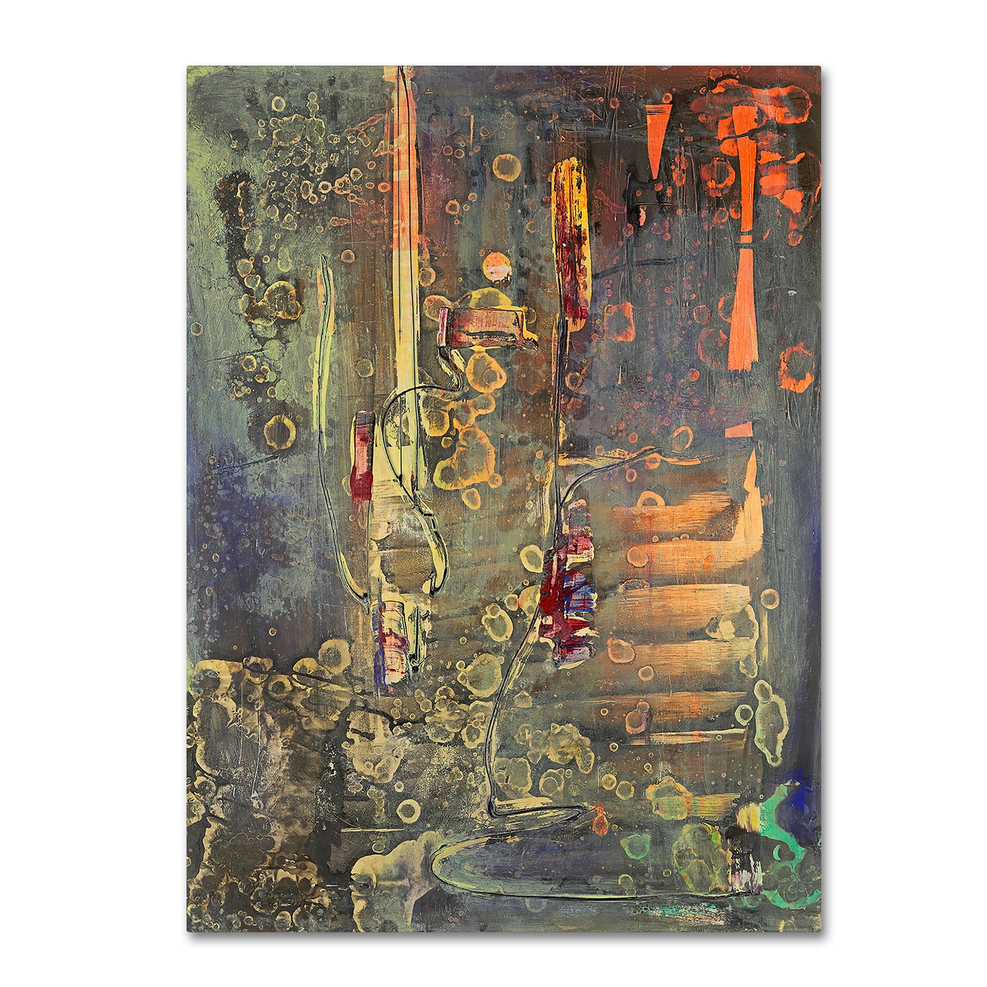 Trademark Fine Art "Into The Dark" Canvas Art by Pat Saunders-White