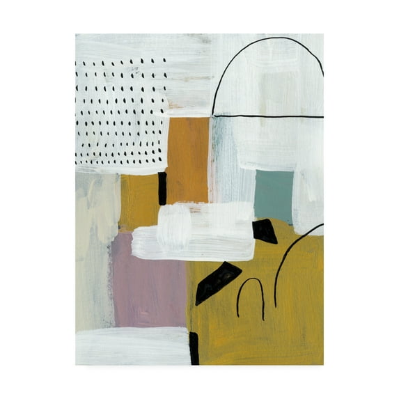 Trademark Fine Art 'Introductions IV' Canvas Art by Chariklia Zarris