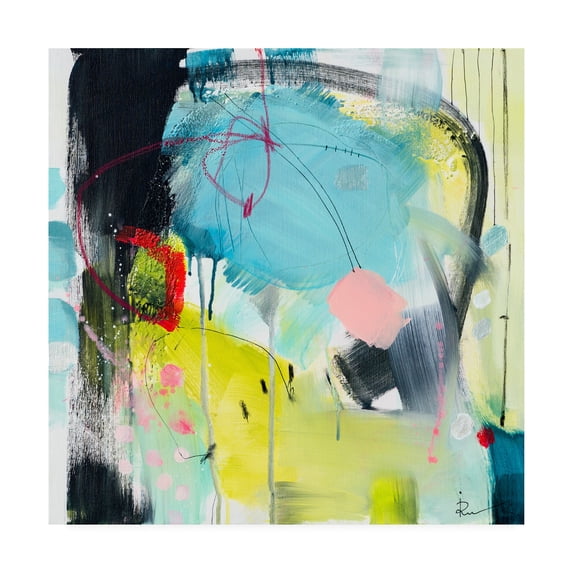 Trademark Fine Art 'Ira Ivanov Paint Expression Study 6' Canvas Art by Ira Ivanov
