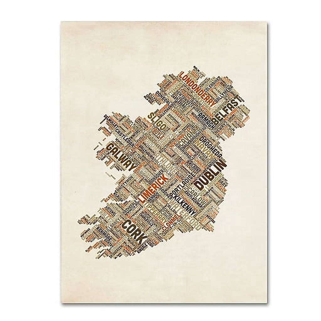 Trademark Fine Art "Ireland III" Canvas Wall Art by Michael Tompsett