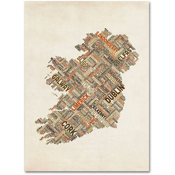 Trademark Fine Art "Ireland III" Canvas Wall Art by Michael Tompsett