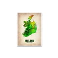 thumbnail image 1 of Trademark Fine Art "Ireland Watercolor Map" Canvas Art by Naxart, 1 of 3