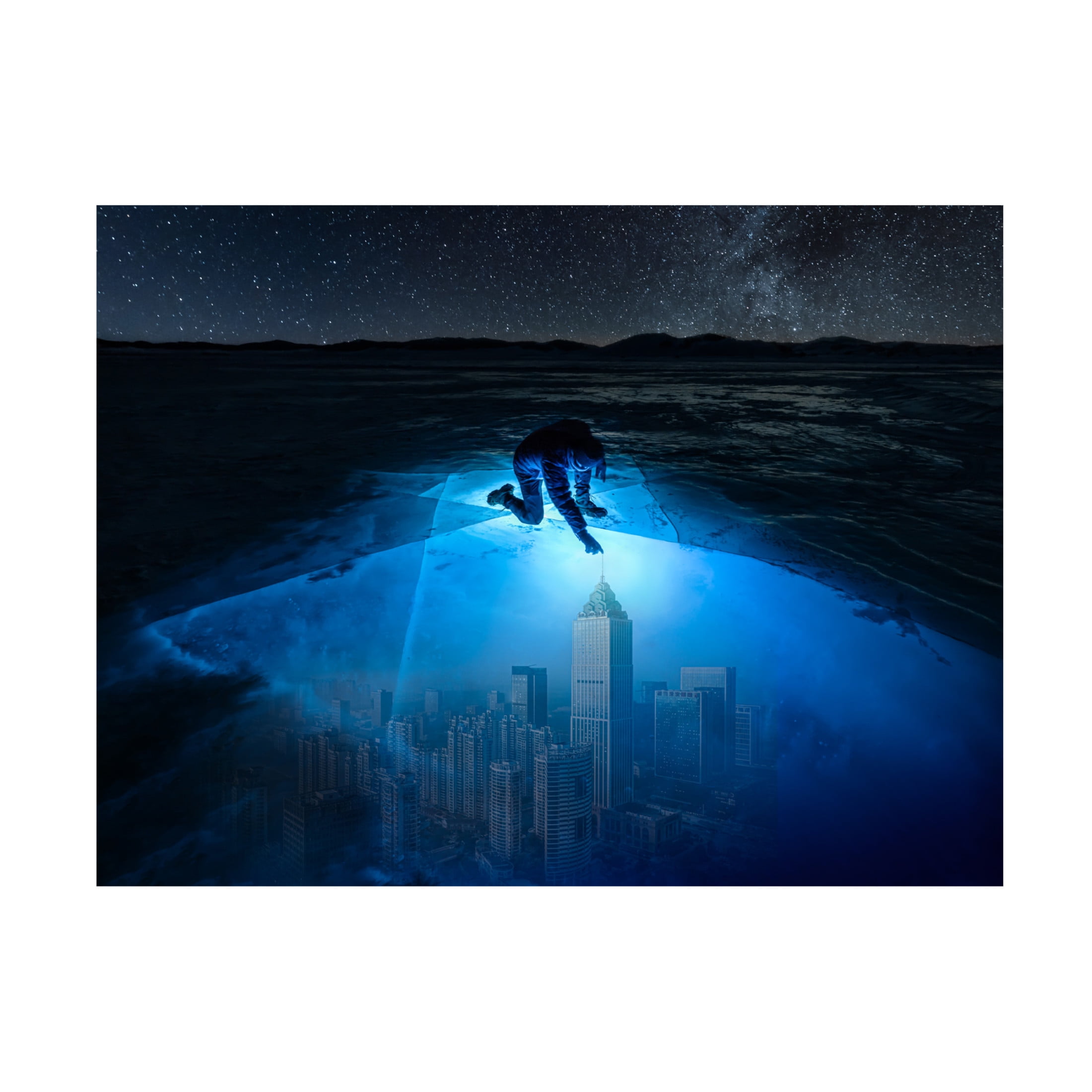 Trademark Fine Art Irene Wu Ignite The Outer Dimension Canvas Wall Art