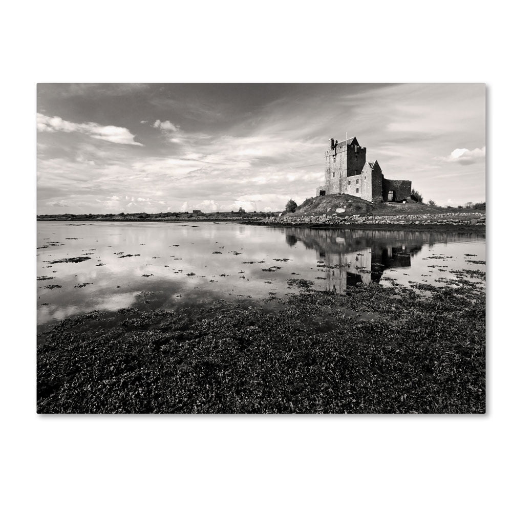 Trademark Fine Art "Irish Castle" Canvas Art by Pierre Leclerc