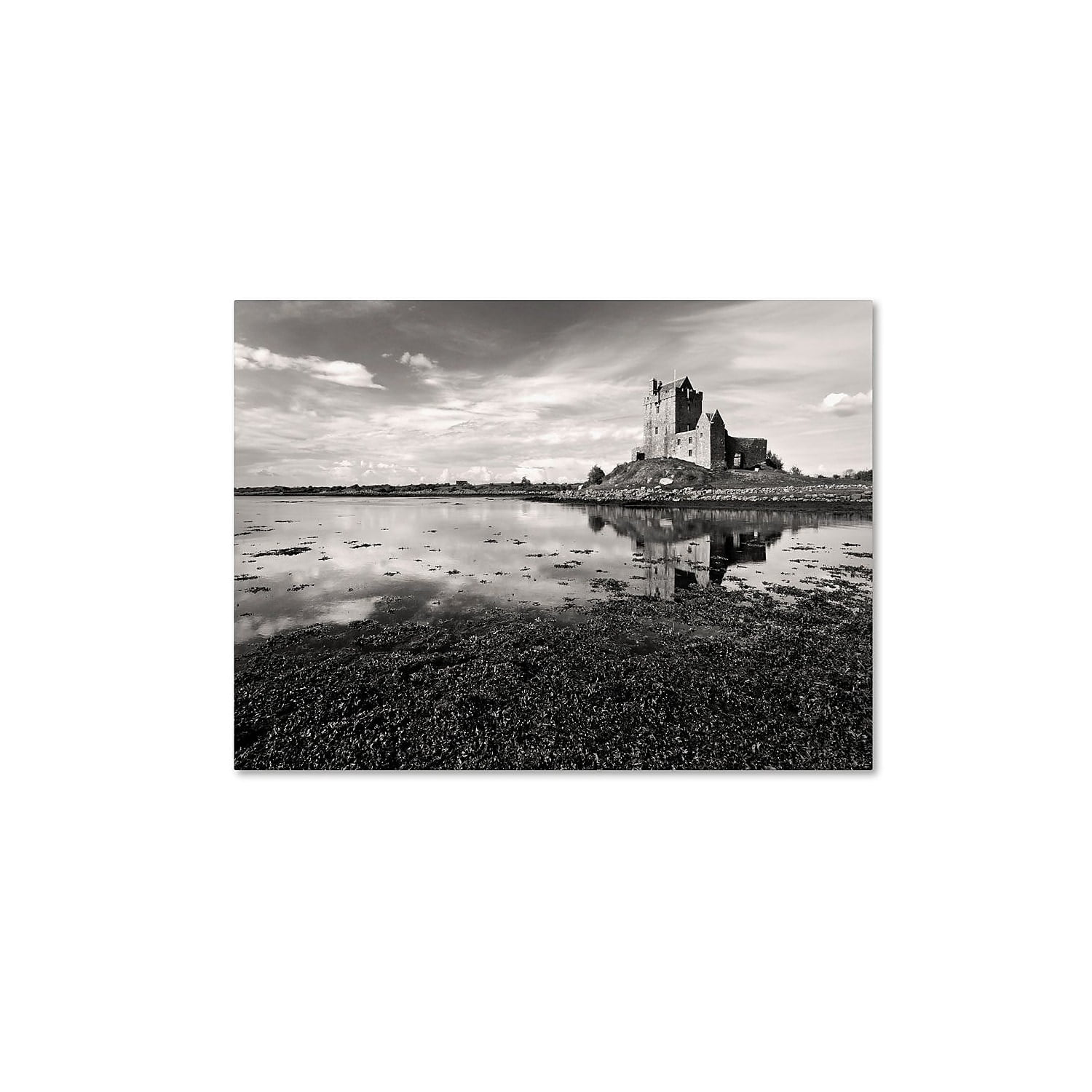 Trademark Fine Art "Irish Castle" Canvas Art by Pierre Leclerc