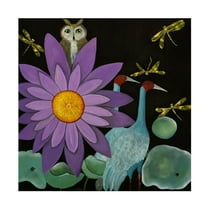 Trademark Fine Art Isabelle Ri Lotus Canvas Wall Art