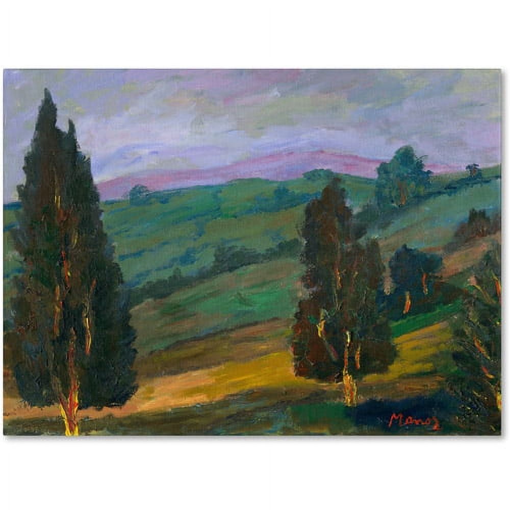 Trademark Fine Art "Island Bay" Canvas Art by Manor Shadian