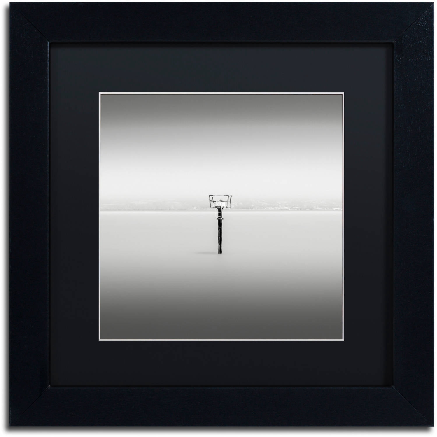 Trademark Fine Art "Isolation" Canvas Art by Dave MacVicar, Black Matte, Black Frame