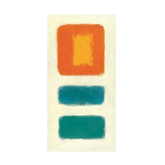 Trademark Fine Art 'Isole Panel III' Canvas Art by Mike Schick